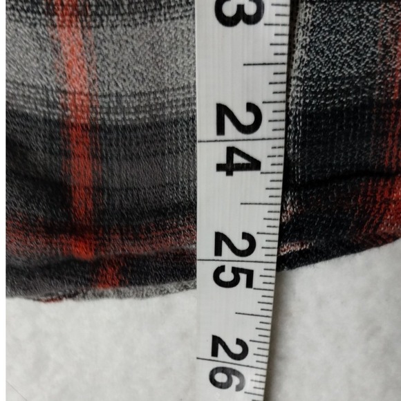 Volcom Workwear Flannel Shirt Mens Medium Plaid Button Up‎ Long Sleeve - Picture 11 of 14